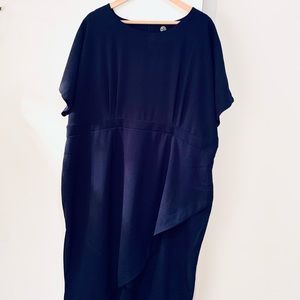 Bobeau NWT Faux Wrap Short Sleeve Fitted Waist Career Dress